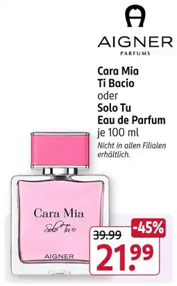Rossmann Aigner cara mia ti bacio Angebot