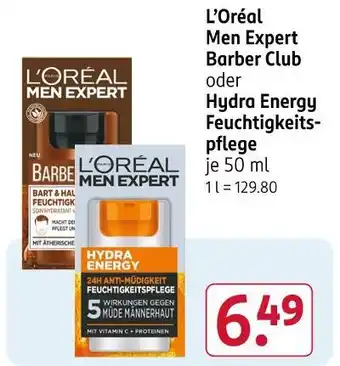 Rossmann L’oréal men expert barber club Angebot
