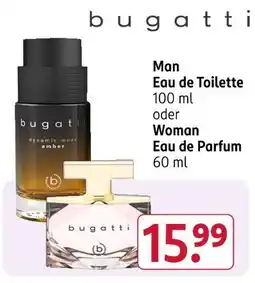 Rossmann Bugatti man eau de toilette Angebot