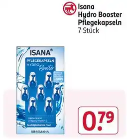 Rossmann Isana hydro booster pflegekapseln Angebot