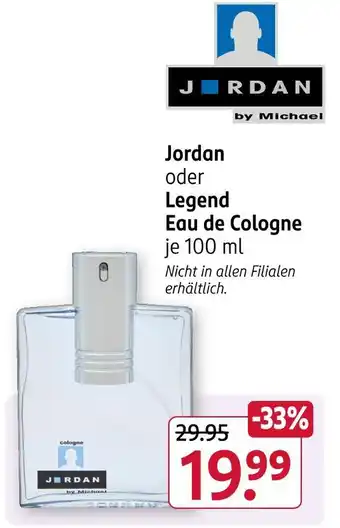 Rossmann Jordan by michael jordan eau de cologne Angebot