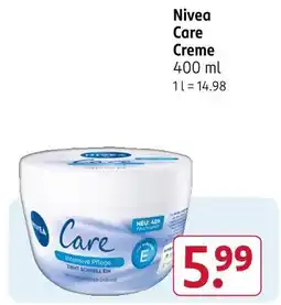 Rossmann Nivea care creme Angebot