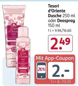 Rossmann Tesori d’oriente dusche Angebot