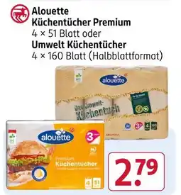 Rossmann Alouette küchentücher premium Angebot