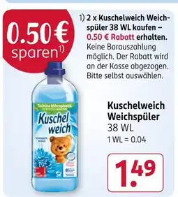Rossmann Kuschelweich weichspüler sommerwind Angebot