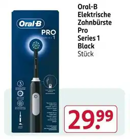 Rossmann Oral-b elektrische zahnbürste pro series 1 black Angebot