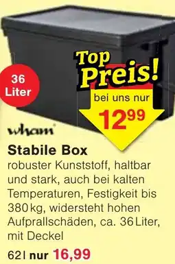 Jawoll wham Stabile Box Angebot