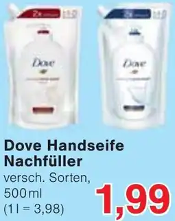 Jawoll Dove Handseife Nachfüller Angebot