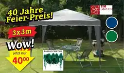 Jawoll TIM GARDEN Easy-Up-Faltpavillon Angebot