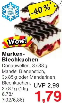 Wiglo Wunderland Marken- Blechkuchen Angebot