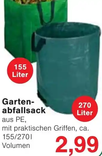 Wiglo Wunderland Gartenabfallsack Angebot