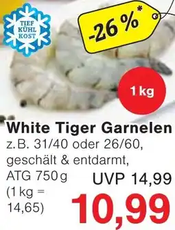 Wiglo Wunderland White Tiger Garnelen Angebot