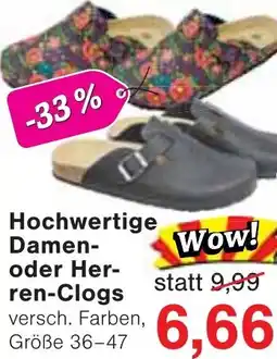 Wiglo Wunderland Hochwertige Damen- oder Herren-Clogs Angebot