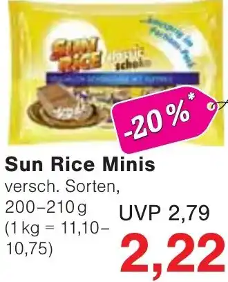 Wiglo Wunderland Sun Rice Minis Angebot