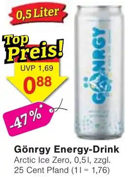 Wiglo Wunderland Gönrgy Energy-Drink Angebot