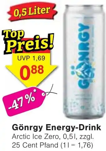 Wiglo Wunderland Gönrgy Energy-Drink Angebot