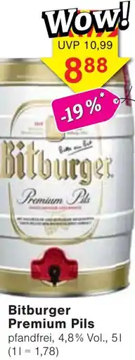 Wiglo Wunderland Bitburger Premium Pils Angebot