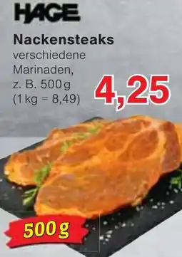 Wiglo Wunderland Nackensteaks Angebot