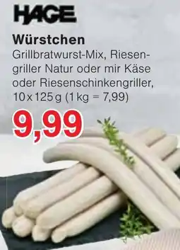 Wiglo Wunderland Würstchen Angebot