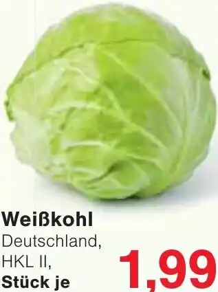Wiglo Wunderland Weißkohl Angebot