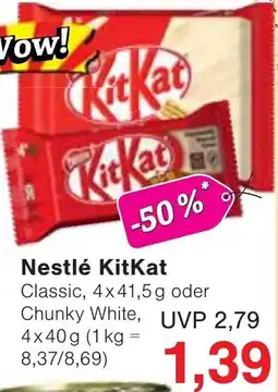 Wiglo Wunderland Nestlé KitKat Angebot