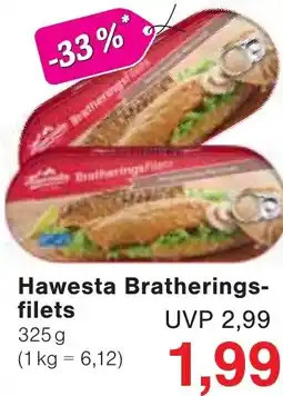 Wiglo Wunderland Hawesta Bratheringsfilets Angebot
