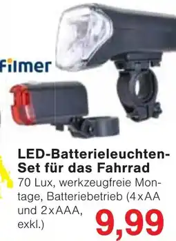 Wiglo Wunderland LED-Batterieleuchten- Set für das Fahrrad Angebot