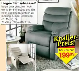 Wiglo Wunderland Liege-/Fernsehsessel Angebot