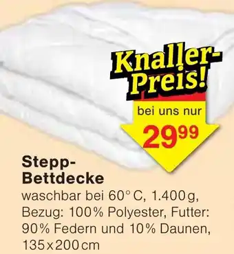 Wiglo Wunderland Stepp- Bettdecke Angebot