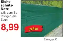 Wiglo Wunderland Sichtschutz- Netz Angebot