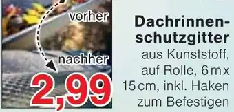 Wiglo Wunderland Dachrinnenschutzgitter Angebot
