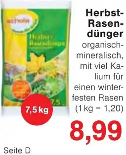 Wiglo Wunderland Herbst- Rasendünger Angebot