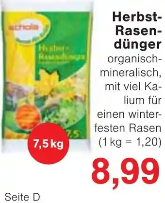 Wiglo Wunderland Herbst- Rasendünger Angebot