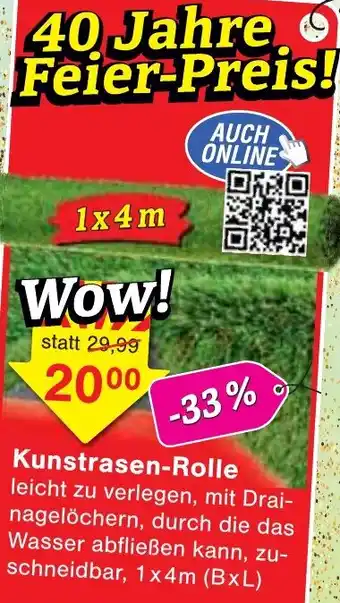 Wiglo Wunderland Kunstrasen-Rolle Angebot