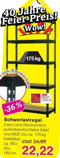 Wiglo Wunderland Schwerlastregal Angebot