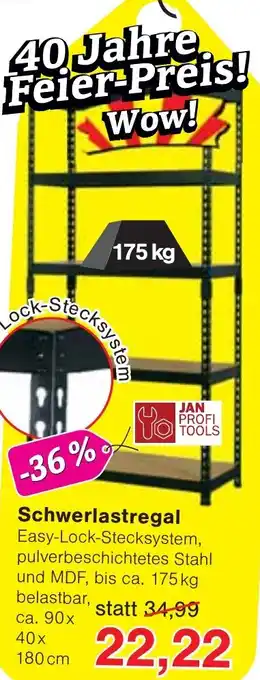 Wiglo Wunderland Schwerlastregal Angebot