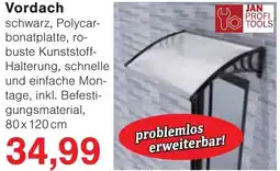 Wiglo Wunderland Vordach Angebot