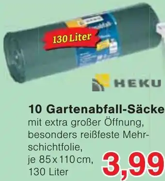 Wiglo Wunderland 10 Gartenabfall-Säcke Angebot