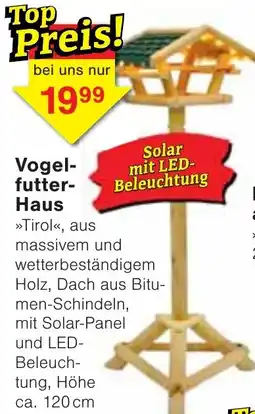 Wiglo Wunderland Vogelfutter Haus Angebot
