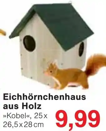 Wiglo Wunderland Eichhörnchenhaus aus Holz Angebot