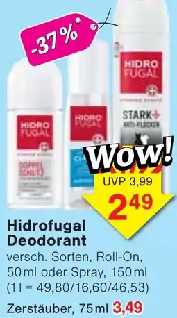 Wiglo Wunderland Hidrofugal Deodorant Angebot