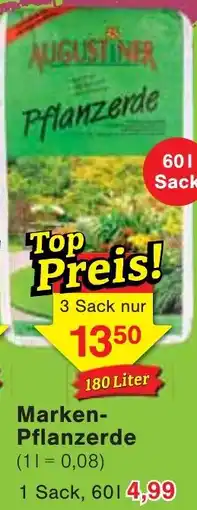 Wiglo Wunderland AUGUSTINER Marken Pflanzerde Angebot