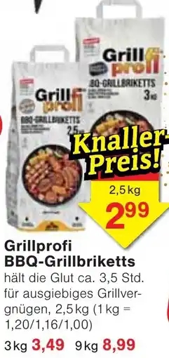 Wiglo Wunderland Grillprofi BBQ-Grillbriketts Angebot