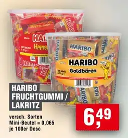 Handelshof HARIBO FRUCHTGUMMI / LAKRITZ Angebot