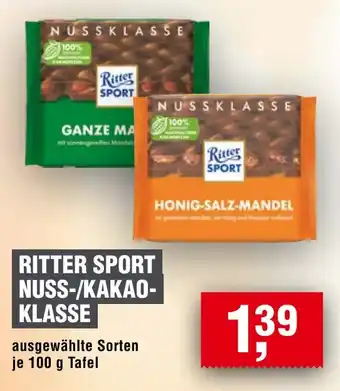 Handelshof RITTER SPORT NUSS-/KAKAO- KLASSE Angebot