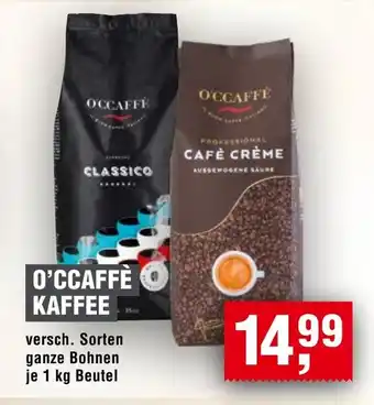Handelshof O'CCAFFÈ KAFFEE Angebot