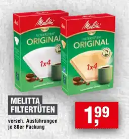 Handelshof MELITTA FILTERTÜTEN Angebot