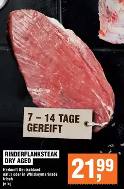 Handelshof RINDERFLANKSTEAK DRY AGED Angebot