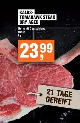 Handelshof KALBS- TOMAHAWK STEAK DRY AGED Angebot