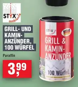 Handelshof STYX ambieniete GRILL- UND KAMIN- ANZÜNDER Angebot